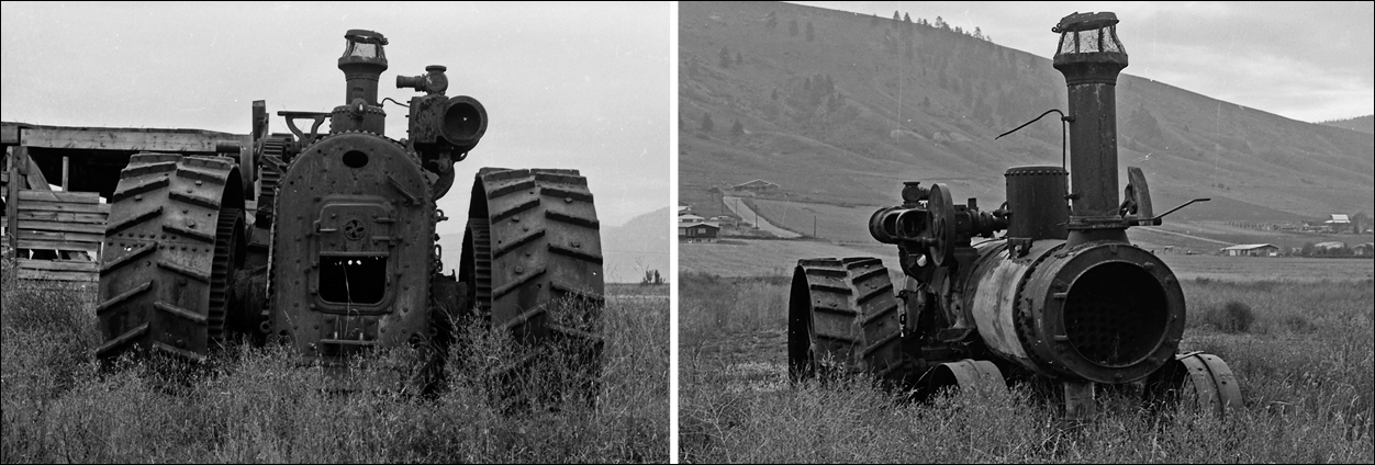 Steam tractors - J. Kalmakov photos